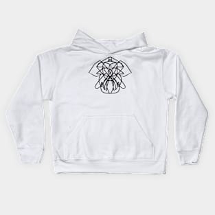 tiger monster Kids Hoodie